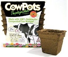 CowPots -- Biodegradable, Plantable Pot 